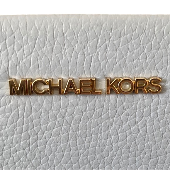 NWT Michael Kors Blue Jet Set Travel Crossbody - Picture 11 of 13